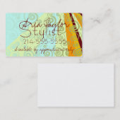 Sjabloon voor visitekaartjes 13 (Voorkant / Achterkant)