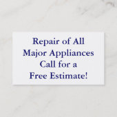 Sjabloon voor visitekaartjes 3 (Achterkant)