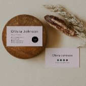 Sjabloon voor visitekaartjes, afdrukbaar visitekaartje