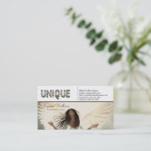 Sjabloon voor visitekaartjes - als ik een engel be (Staand voorkant)