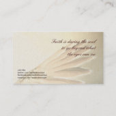 Sjabloon voor visitekaartjes - als ik een engel be (Achterkant)