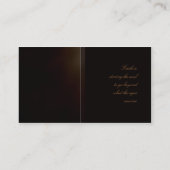 Sjabloon voor visitekaartjes - donker schilderen v (Achterkant)