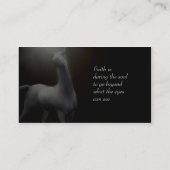 Sjabloon voor visitekaartjes - donker schilderen v (Achterkant)