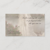 Sjabloon voor visitekaartjes - Fantasy Castle (Achterkant)