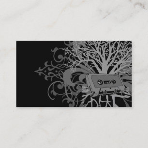 Sjabloon voor visitekaartjes met 80-bits wortels