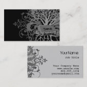 Sjabloon voor visitekaartjes met 80-bits wortels (Voorkant / Achterkant)