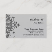 Sjabloon voor visitekaartjes met 80-bits wortels (Achterkant)