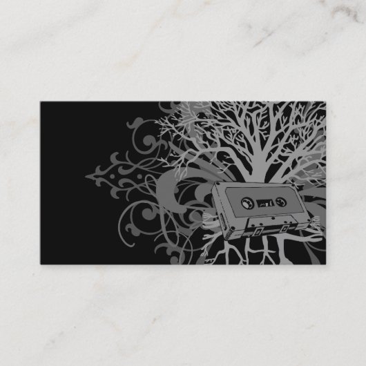 Sjabloon voor visitekaartjes met 80-bits wortels (Voorkant)