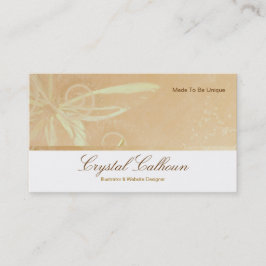 Sjabloon voor visitekaartjes - Mooie vlinder