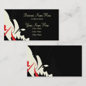 Sjabloon voor visitekaartjes **Peruaanse cirkels 1 (Voorkant / Achterkant)