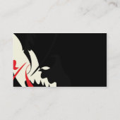 Sjabloon voor visitekaartjes **Peruaanse cirkels 1 (Achterkant)