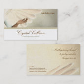 Sjabloon voor visitekaartjes - Prachtige engels sc (Voorkant / Achterkant)