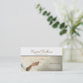 Sjabloon voor visitekaartjes - Prachtige engels sc (Staand voorkant)