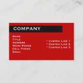 Sjabloon voor visitekaartjes retro (Achterkant)