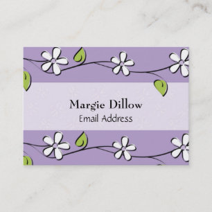 Sjabloon voor visitekaartjes retro