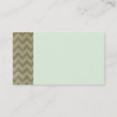 sjabloon voor visitekaartjes stijl chevron (Achterkant)