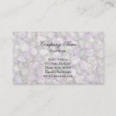 Sjabloon voor visitekaartjes van bloemist | bloeme (Achterkant)