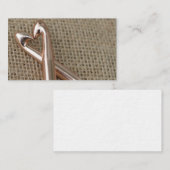 Sjabloon voor visitekaartjes van Crochet Lovers (Voorkant / Achterkant)