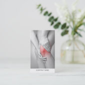 Sjabloon voor visitekaartjes voor dames (Staand voorkant)