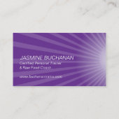 Sjabloon voor visitekaartjes voor docenten (Achterkant)