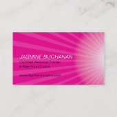 Sjabloon voor visitekaartjes voor docenten (Achterkant)