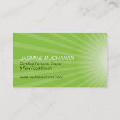 Sjabloon voor visitekaartjes voor docenten (Achterkant)