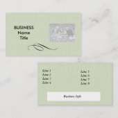 Sjabloon voor visitekaartjes voor foto's (Voorkant / Achterkant)