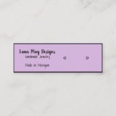 Sjabloon voor visitekaartjes voor juwelen (Voorkant)