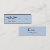 Sjabloon voor visitekaartjes voor juwelen (Voorkant / Achterkant)