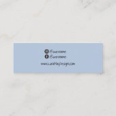 Sjabloon voor visitekaartjes voor juwelen (Achterkant)