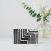 Sjabloon voor visitekaartjes voor loodgieterswerk (Staand voorkant)