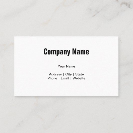 Sjabloon voor visitekaartjes voor loodgieterswerk (Achterkant)