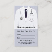 Sjabloon voor visitekaartjes voor medische benoemi (Voorkant)