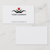 Sjabloon voor visitekaartjes voor ventilator Logo (Voorkant / Achterkant)