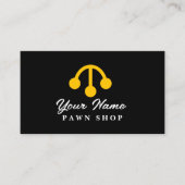 Sjabloon voor visitekaartjes voor winkelsymbool (Voorkant)