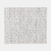 Sjabloon voor wandstenen fleece deken (Voorkant (Horizontaal))