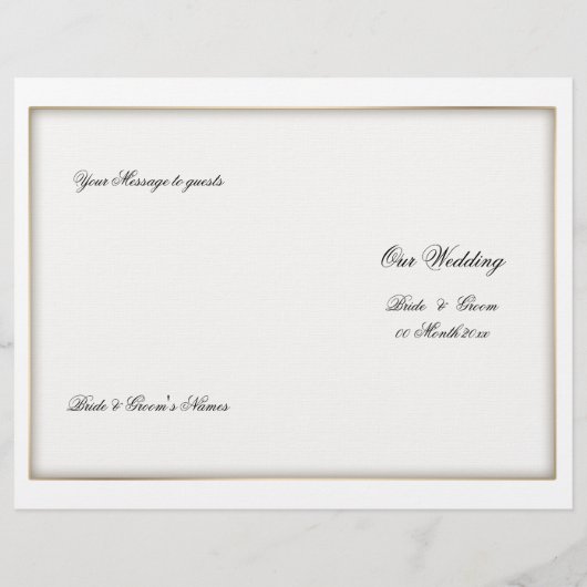 Sjabloon voor weddenschappen (Achterkant)