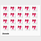 Sjabloon voor weduwkundigen en Sticker (Vel)