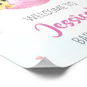 Sjabloon voor welkomstpartij Girl beer party poste Poster (Hoek)