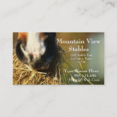 Sjabloon voor westerne bedrijfskaarten visitekaartje (Voorkant)