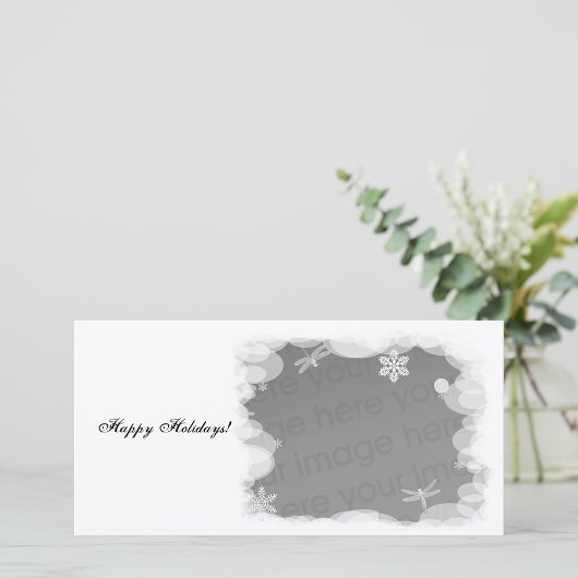 Sjabloon voor wintervakantie