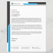 Sjabloon voor zakelijk briefpapier (Voorkant)