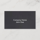 Sjabloon voor zakelijke bestuurderskaart voor leve visitekaartje (Achterkant)