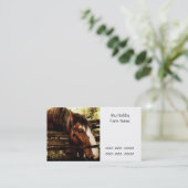 Sjabloon voor zakelijke boerderijen visitekaartje (Staand voorkant)