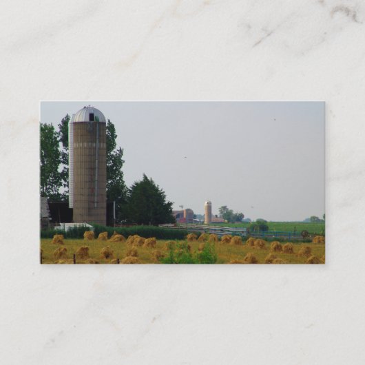 Sjabloon voor zakelijke boerderijen visitekaartje (Voorkant)