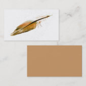 sjabloon voor zakelijke creditcard veer foto visitekaartje (Voorkant / Achterkant)