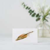 sjabloon voor zakelijke creditcard veer foto visitekaartje (Staand voorkant)