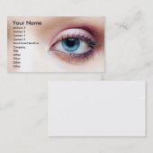 sjabloon voor zakelijke creditcard visitekaartje (Voorkant / Achterkant)