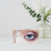 sjabloon voor zakelijke creditcard visitekaartje (Staand voorkant)