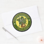 Sjabloon voor zelfgemaakte Dilly Beans-artikabel Ronde Sticker (Envelop)